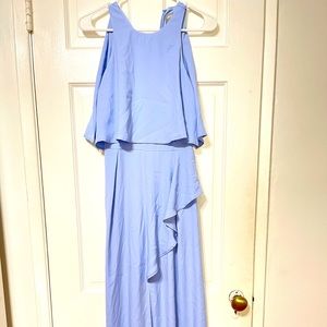ASOS, maxi dress, blue, size 4